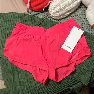 Lululemon Athletica Pink Athletic Shorts Lightweight Comfort